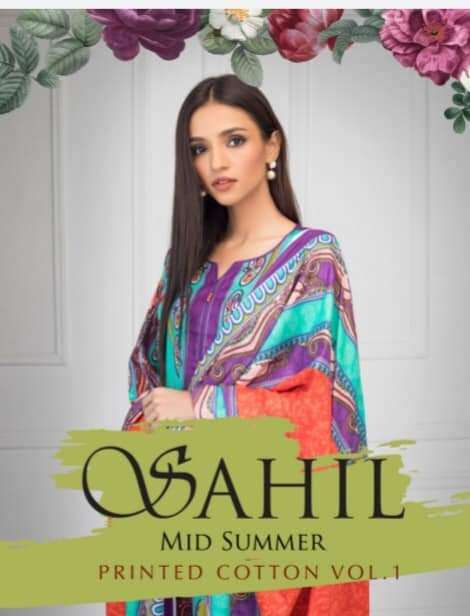 Sahil Mid Summer Cotton Collection Vol-1 2020 by ZS